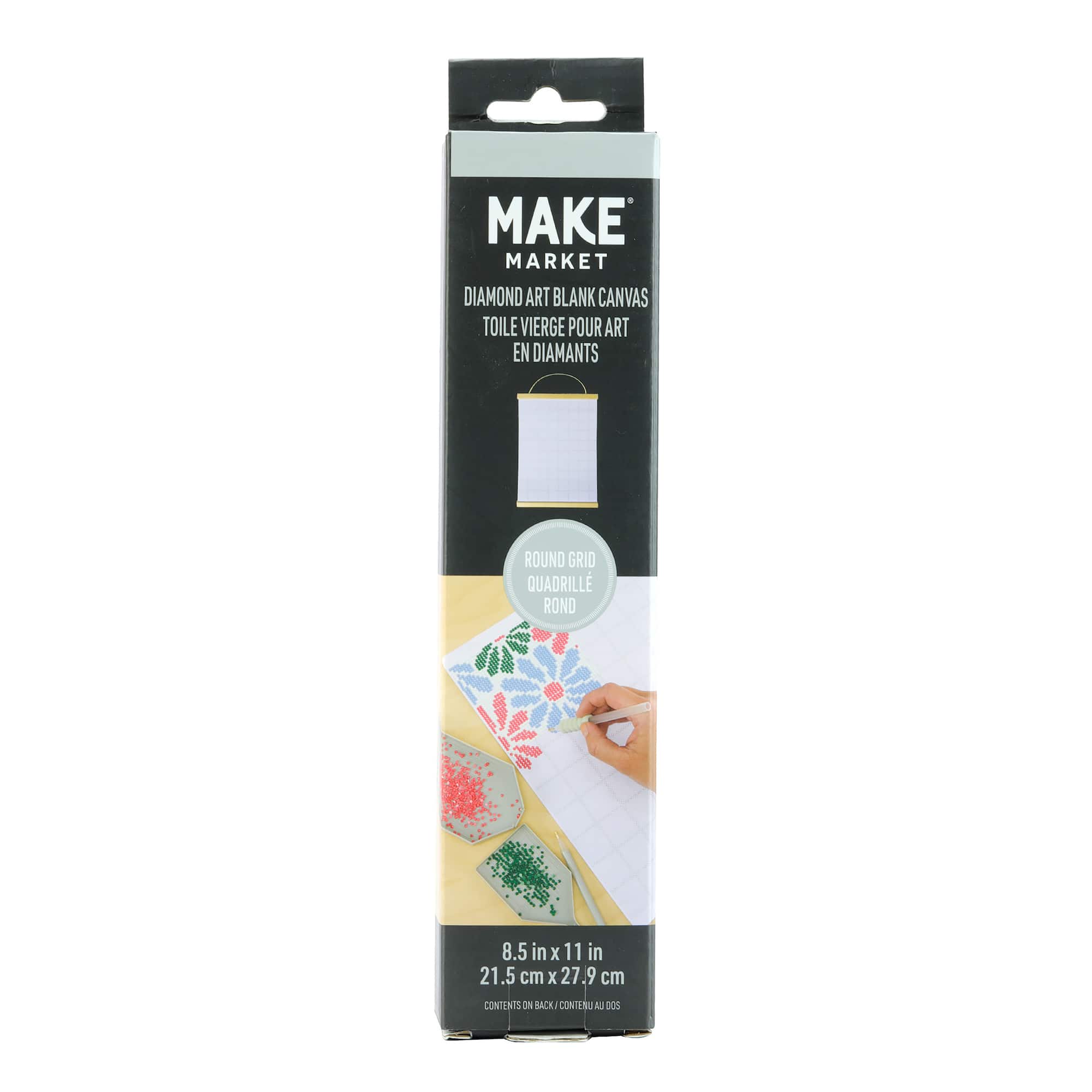 8.5" x 11" Diamond Art Blank Canvas by Make Market®